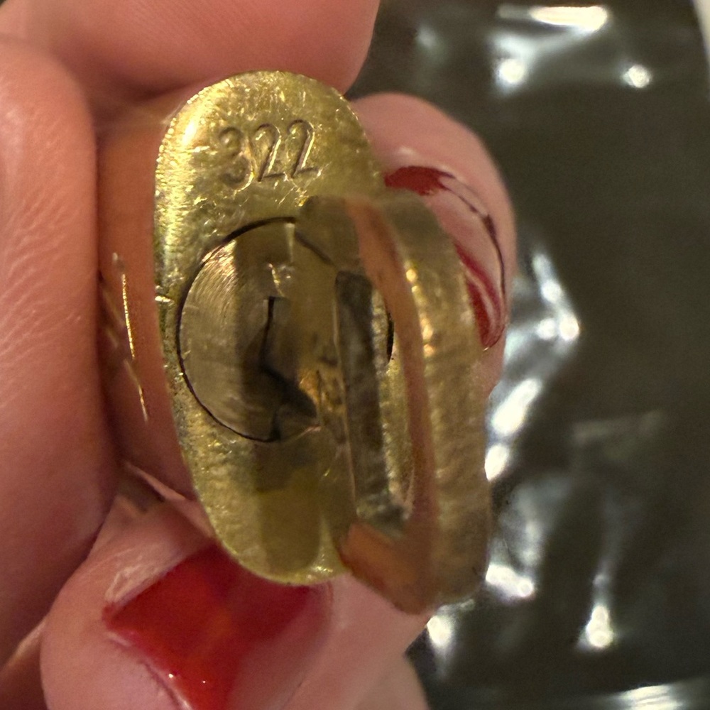 Louis Vuitton Gold Padlock and Key #322 - Picture 11 of 16
